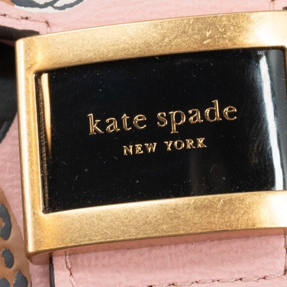 Kate Spade Katy Lucy Leopard Micro Crossbody Pink Leather Purse Limited Edition - Picture 14 of 14